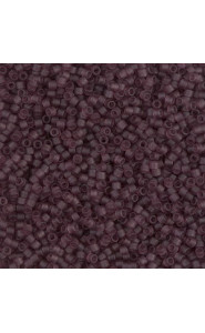 Miyuki delica beads 15/0 - Matted transparent mauve DBS-1264